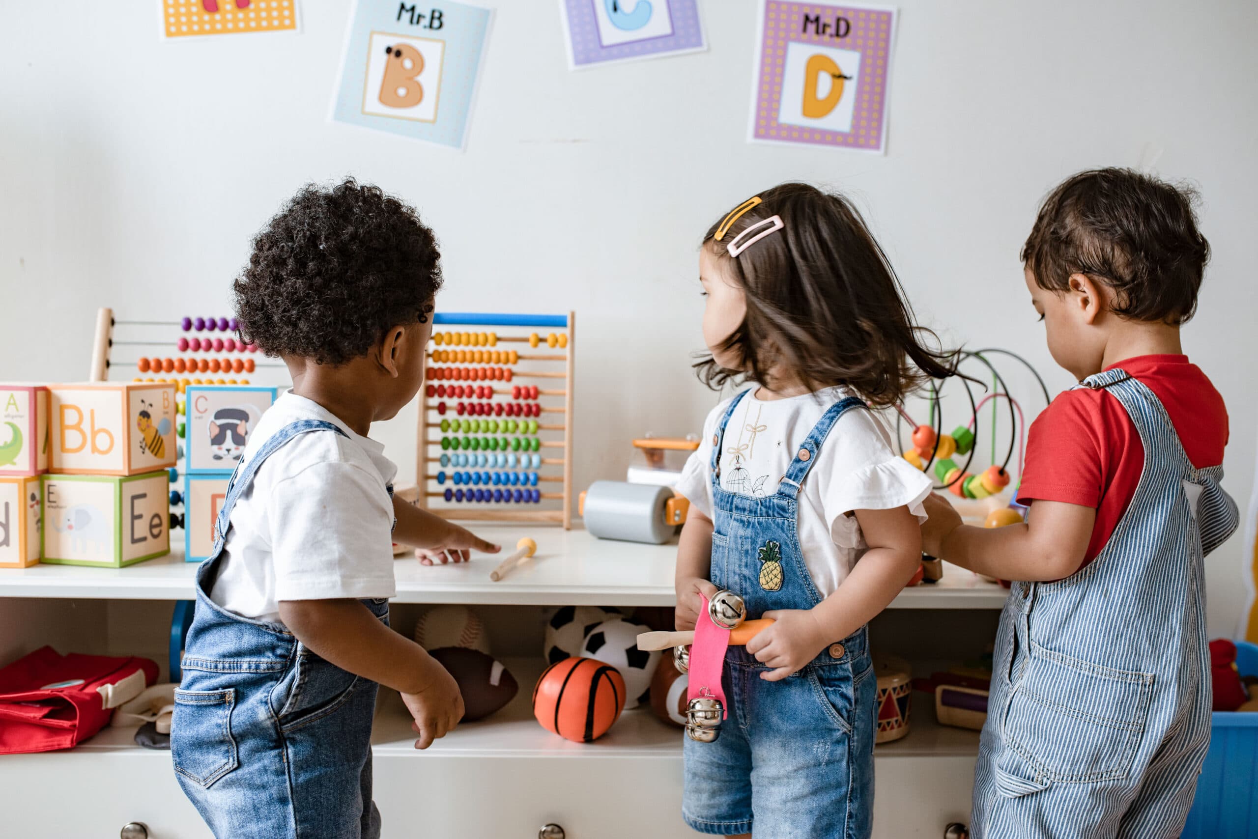 Children learning at Little Giants Learning Academy